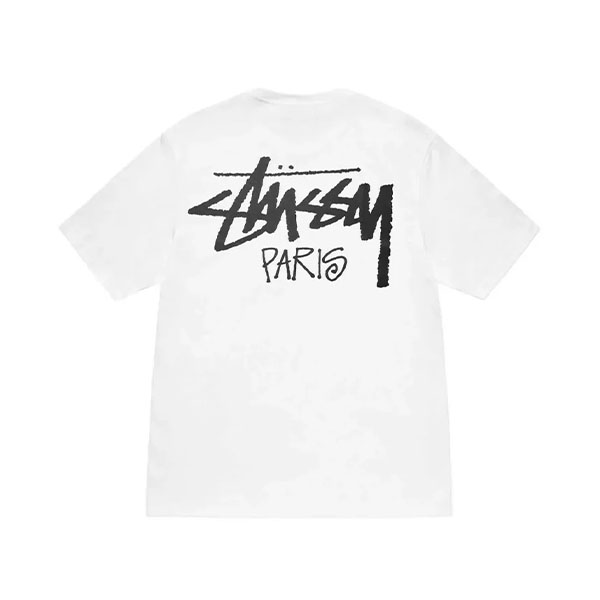 Stussy Paris Tee white