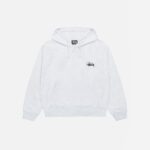 stussy basic hoodie Ash Heather