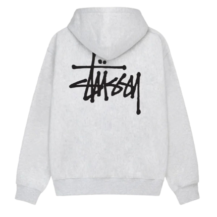 stussy grey hoodie