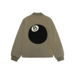 Stussy 8 Ball Quilted Liner Jacket Olive green