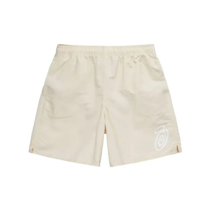 Stussy Curly S Water Short Ivory