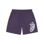 Stussy Curly S Water Short purple