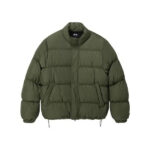 Stussy Ripstop Down Puffer Jacket Green