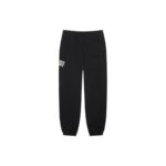 Stussy Sport Crackle Fleece Pant washed black1